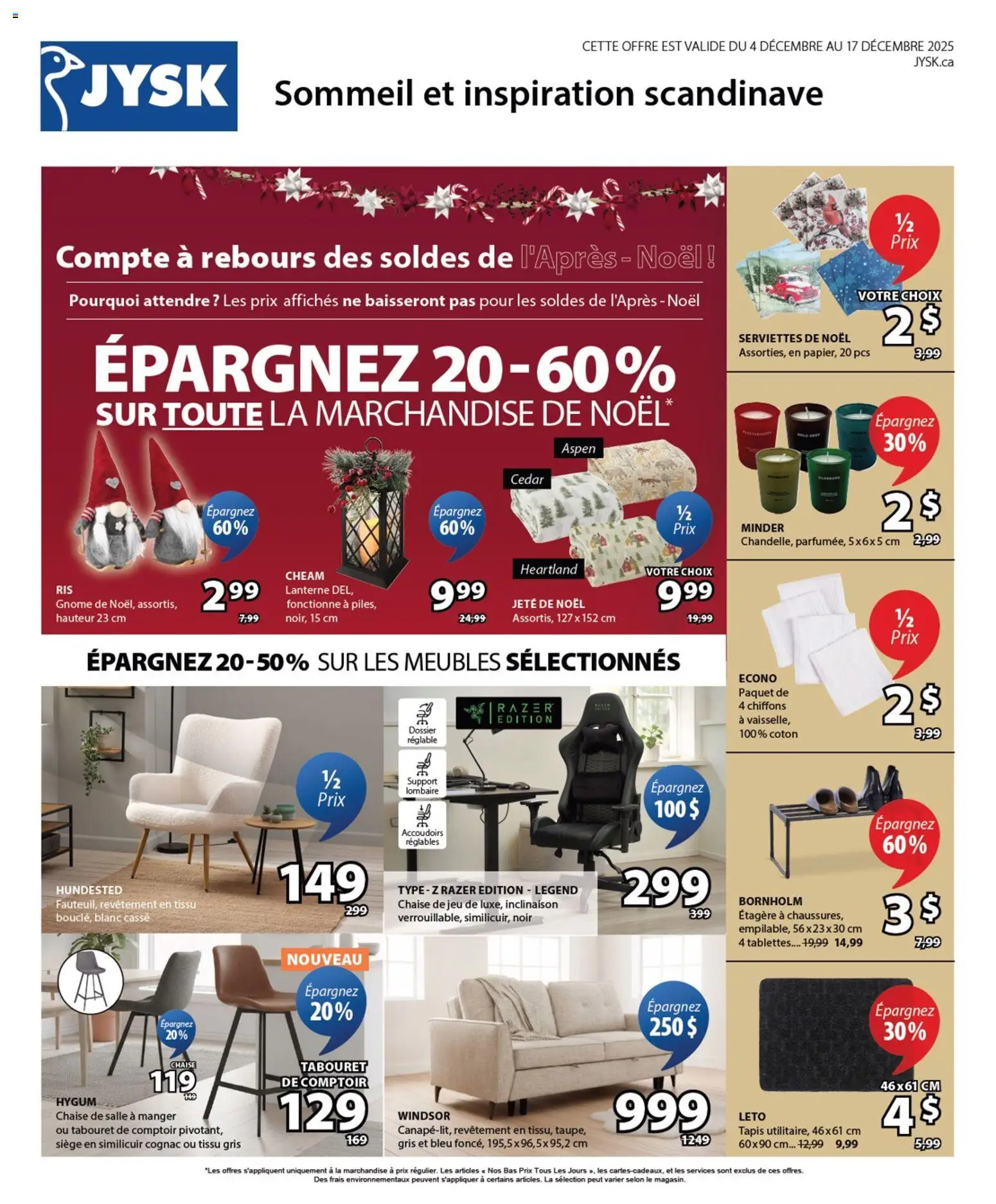 Preview of leaflet Circulaire from shop JYSK is valid from Dec 04, 2025