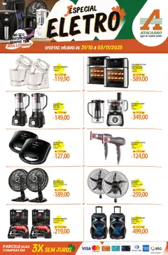 Pré-Visualização do folheto "Ofertas - AL" da loja Atacadão válido a partir de 31/10/2025