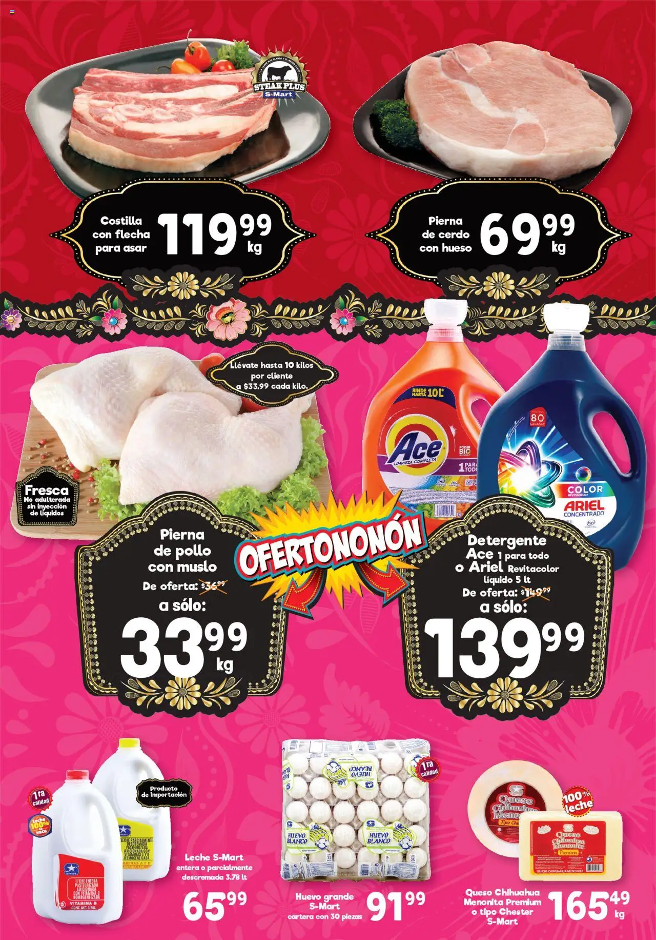 Folleto S-Mart y sus promociones válidas desde el 29/08/2025 - Número de página 1
