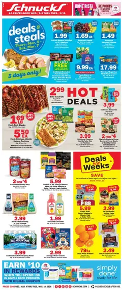 Ad Preview of Schnucks Weekly Print Ad - IN from 03/04/2026