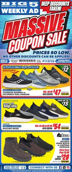 Ad Preview of Big 5 Sporting Goods Weekly Ad from 11/07/2025