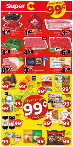 Preview of leaflet Super C weekly flyer - Sept-Îles from shop Super C is valid from Mar 12, 2026