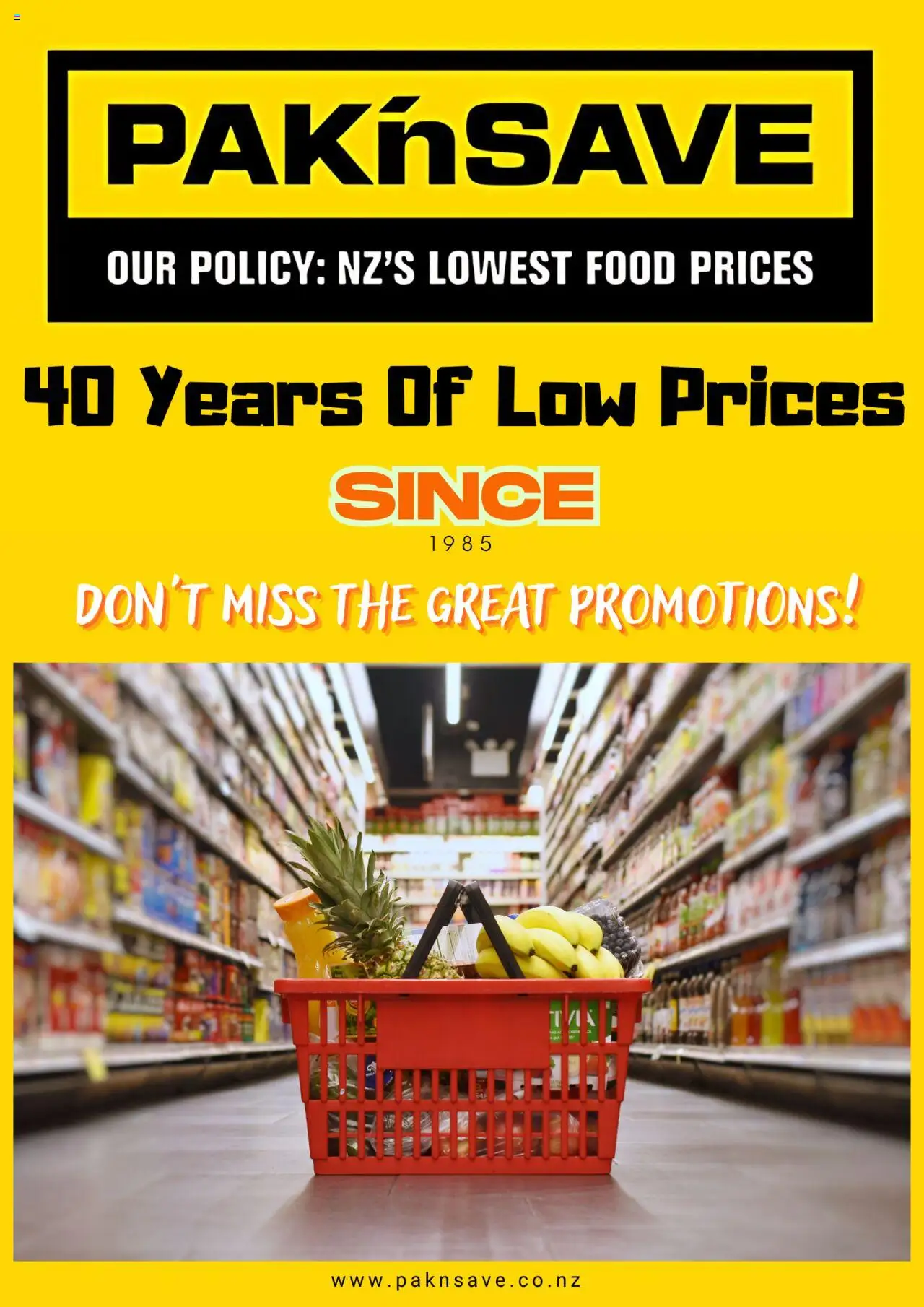 Catalogue Pak n Save catalogue valid from 11 Aug 2025 - page 1