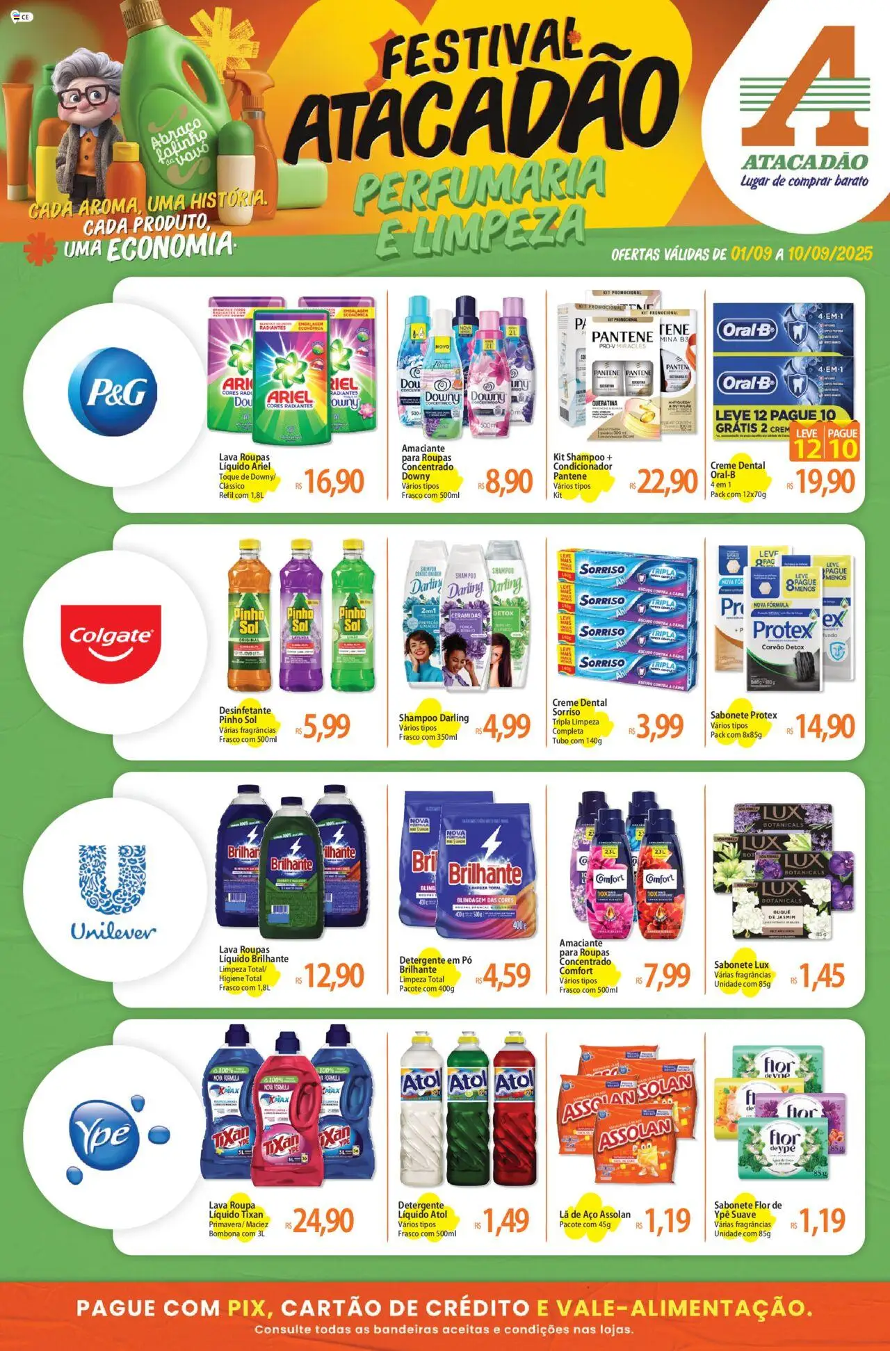 Atacadão folheto "Ofertas - CE" válido a partir de 01/09/2025 - número de página 1