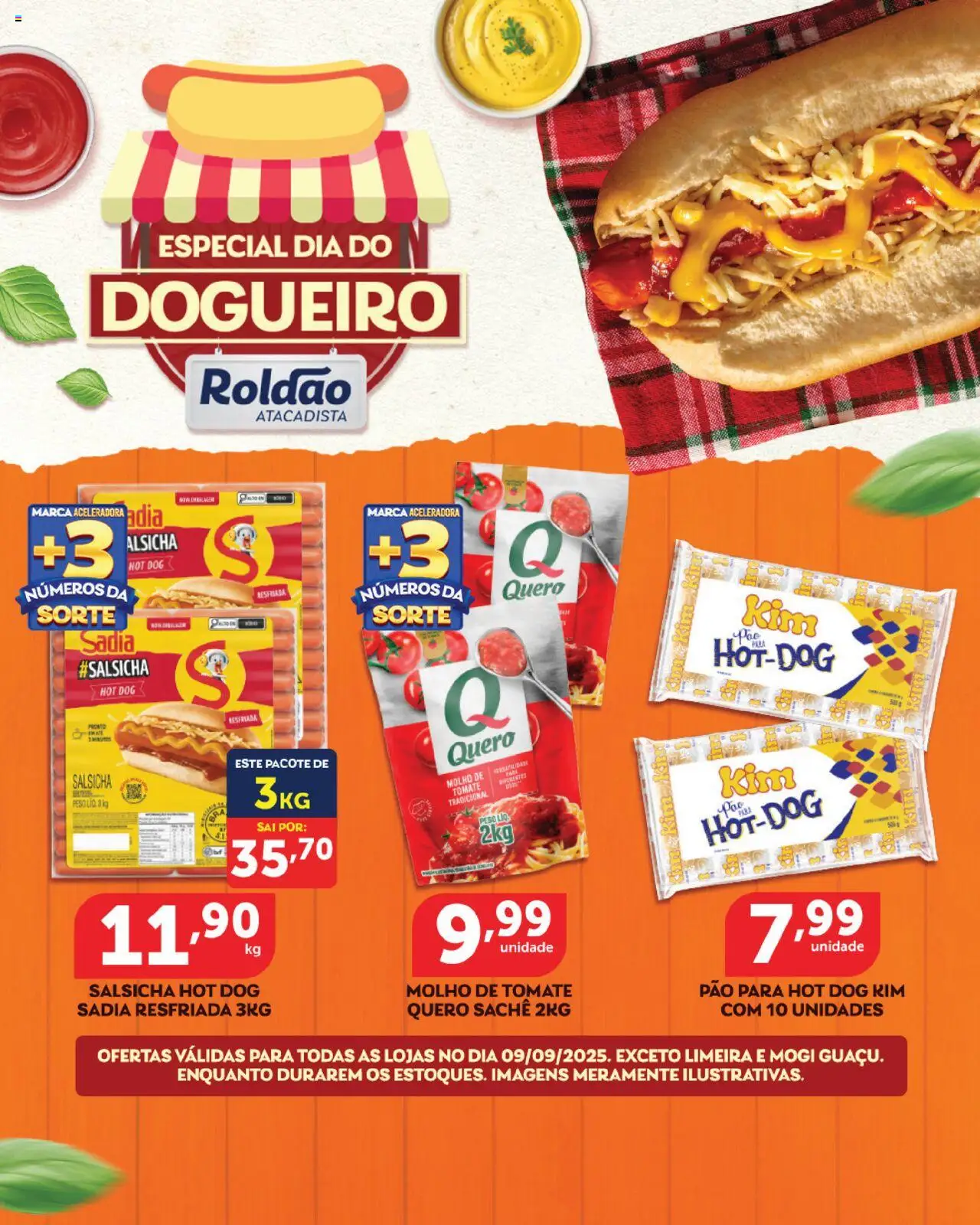 Roldão folheto "Ofertas Dia do Dogueiro" válido a partir de 09/09/2025 - número de página 1