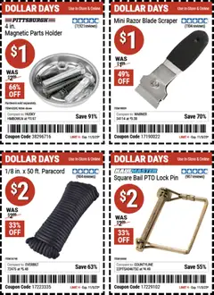 Ad Preview of Harbor Freight Dollar Days from 10/23/2025 | Page: 2