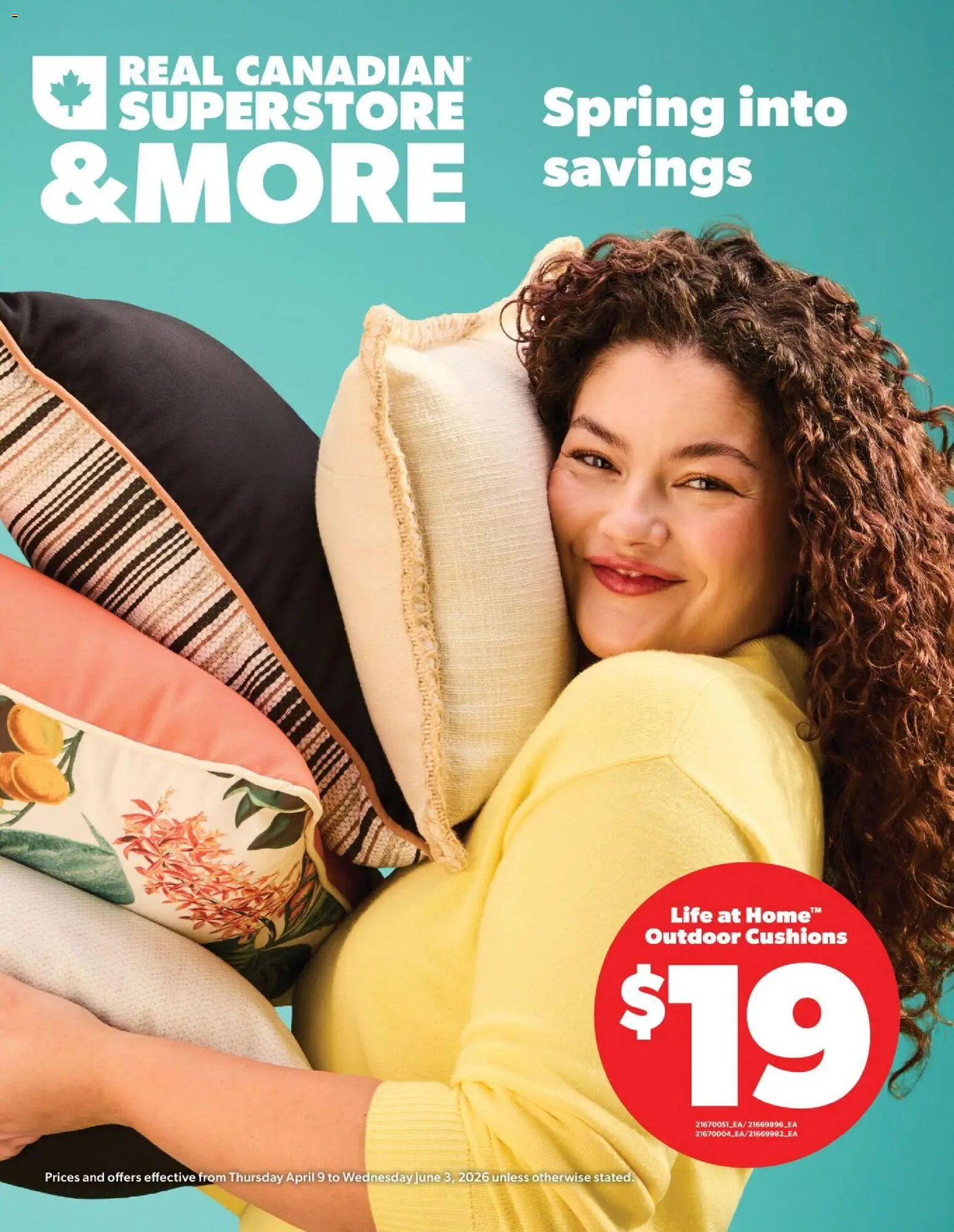Preview of leaflet Real Canadian Superstore - Spring into savings flyer from shop Real Canadian Superstore is valid from Apr 09, 2026