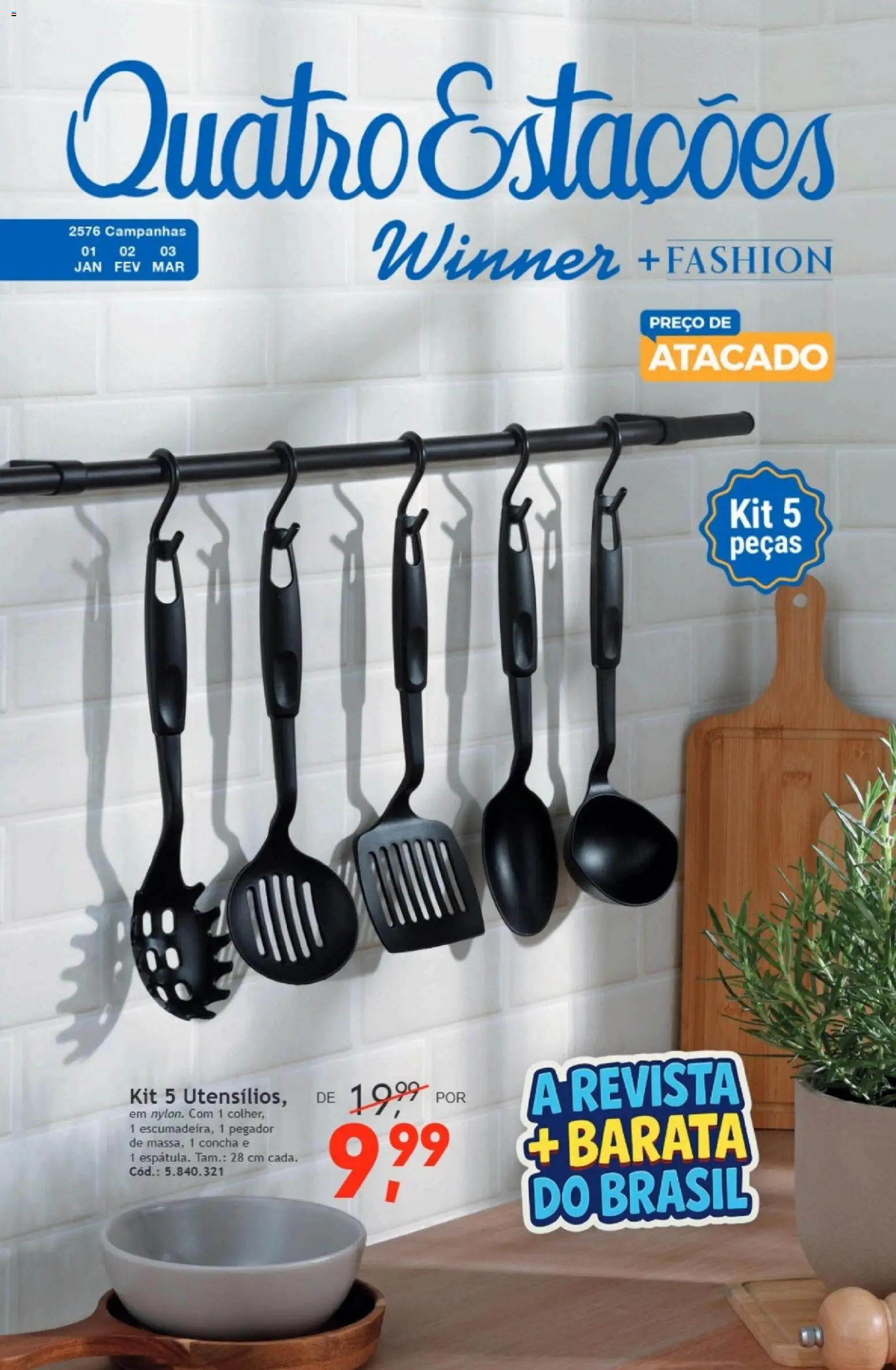 Pré-Visualização do folheto "Catálogo" da loja Quatro Estações válido a partir de 01/01/2026