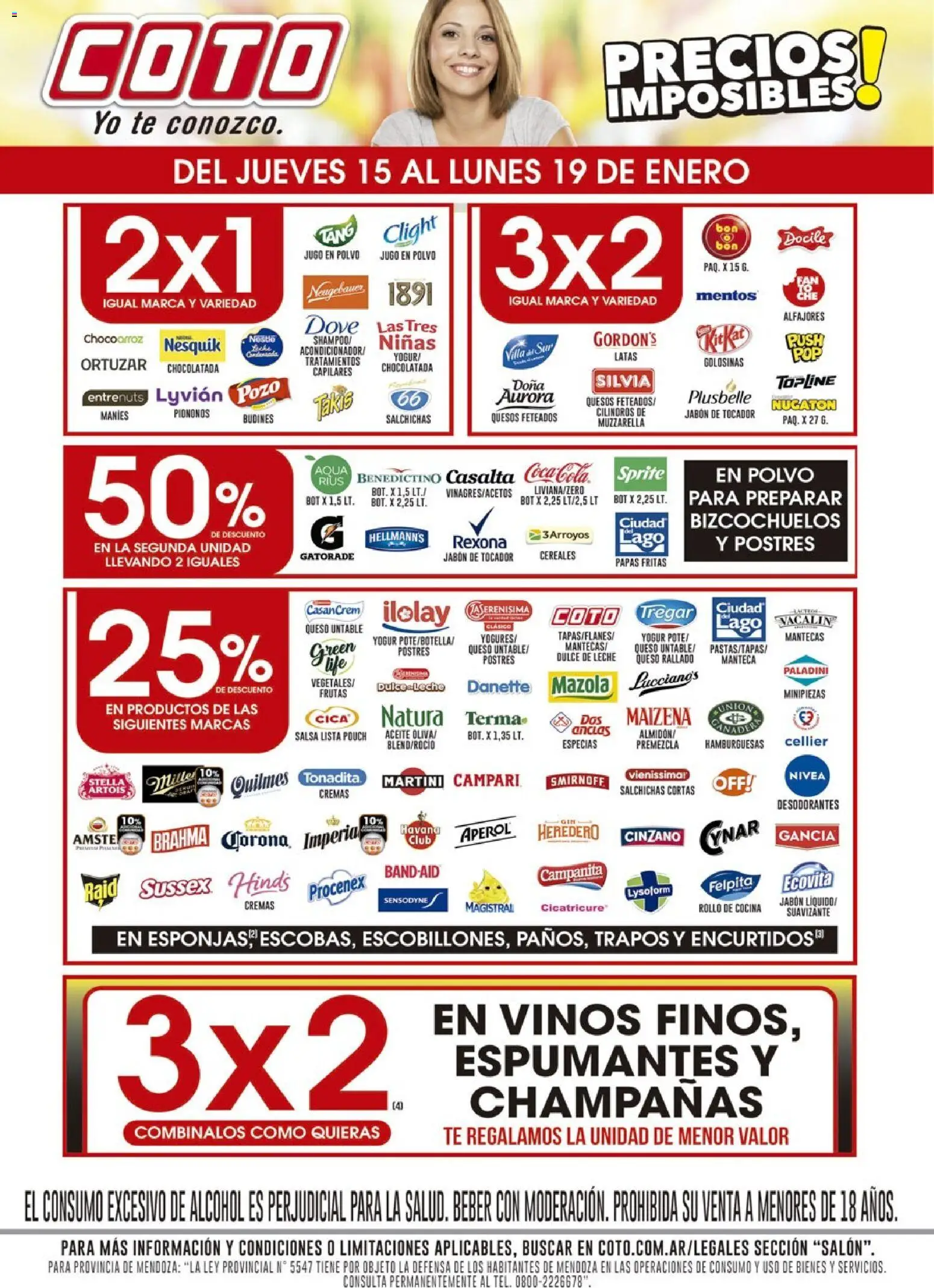 Vista previa del folleto de la tienda Coto válido desde el 15/01/2026 