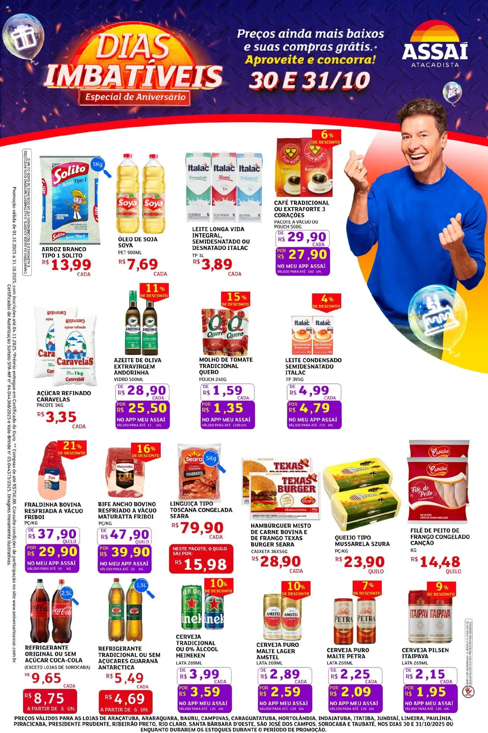 Pré-Visualização do folheto "Encarte - SP" da loja Assaí Atacadista válido a partir de 30/10/2025