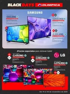  Vista previa del prospecto Black Friday del almacen Olímpica válida del 19/11/2025 al 30/11/2025 | Página: 3