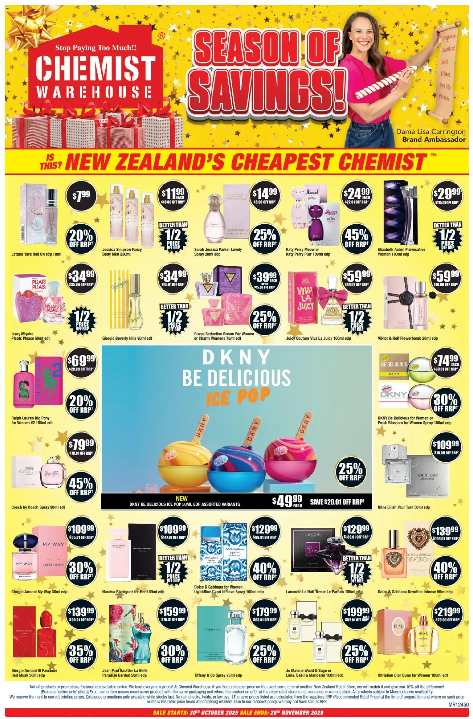 Preview of catalogue Catalogue from shop Chemist Warehouse valid 30 Oct 2025