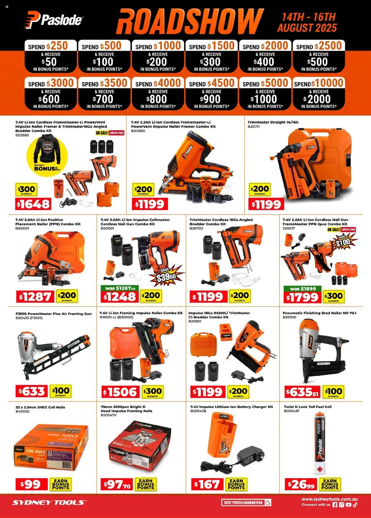 Sydney Tools catalogue valid from 14/08/2025 - page 1