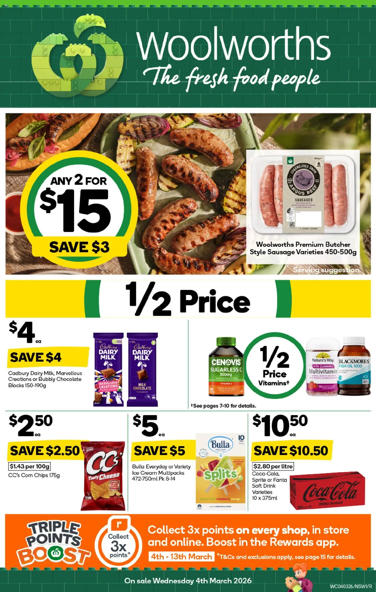 Preview of catalogue Woolworths catalogue from shop Woolworths valid 04/03/2026