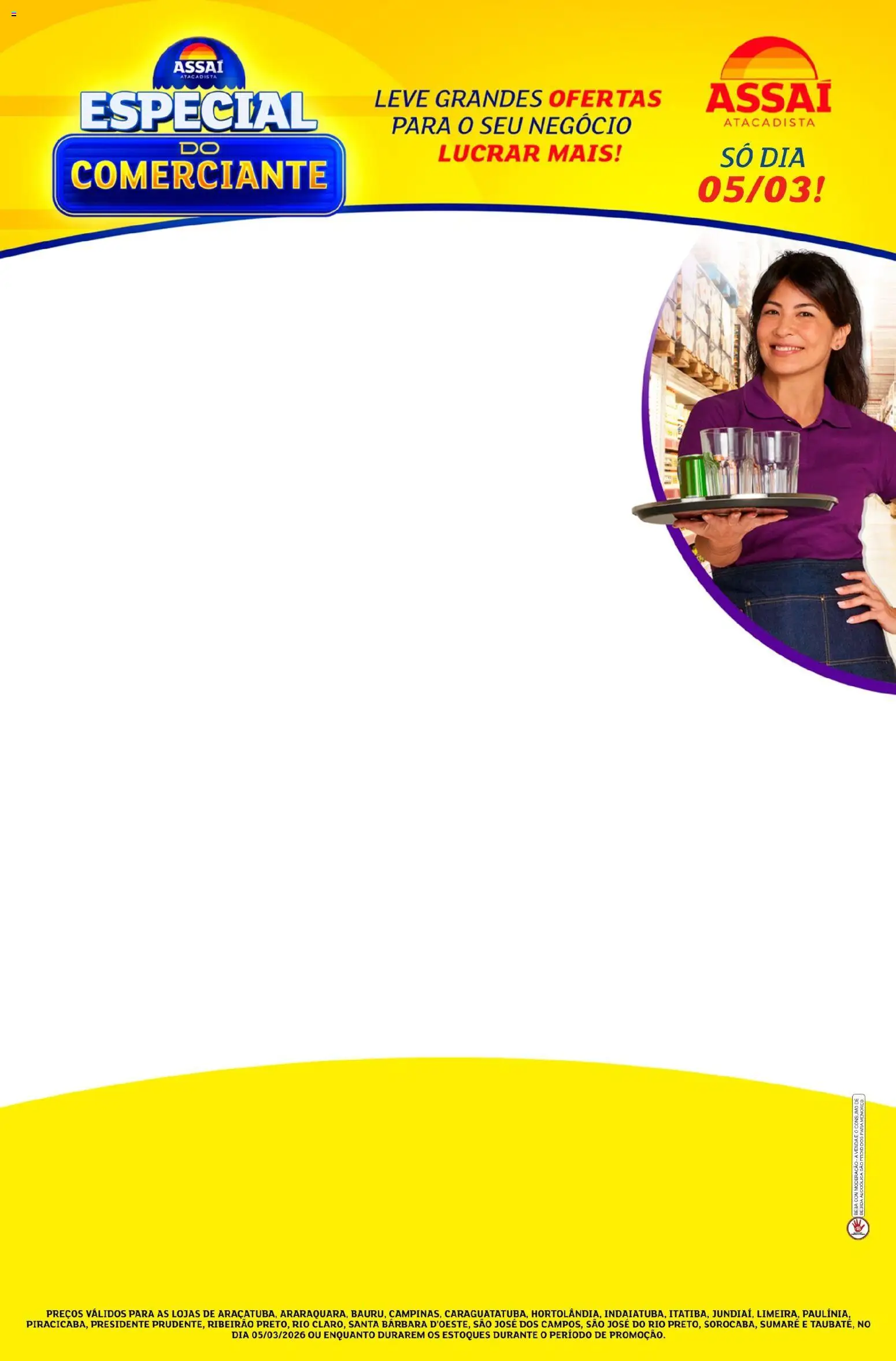Pré-Visualização do folheto "Assaí Atacadista ofertas - SP" da loja Assaí Atacadista válido a partir de 16/04/2026