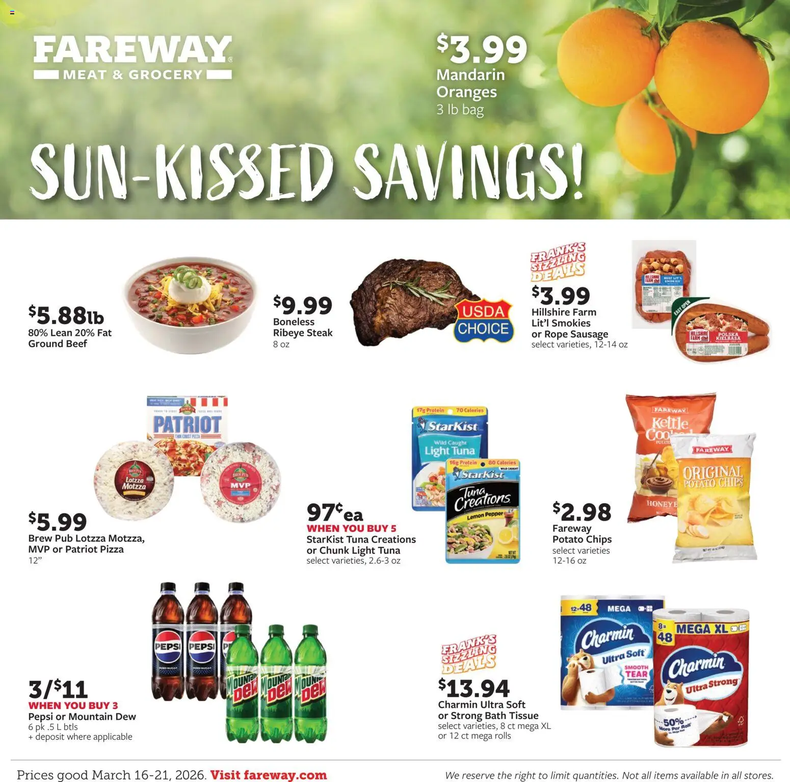 Ad Preview of Fareway Fareway Weekly Ad from 03/16/2026