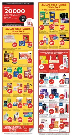 Preview of leaflet Pharmaprix weekly flyer / circulaire from shop Pharmaprix is valid from Mar 20, 2026