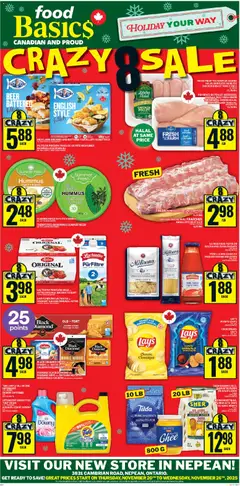 Preview of leaflet Kanata from shop Food Basics is valid from Nov 20, 2025