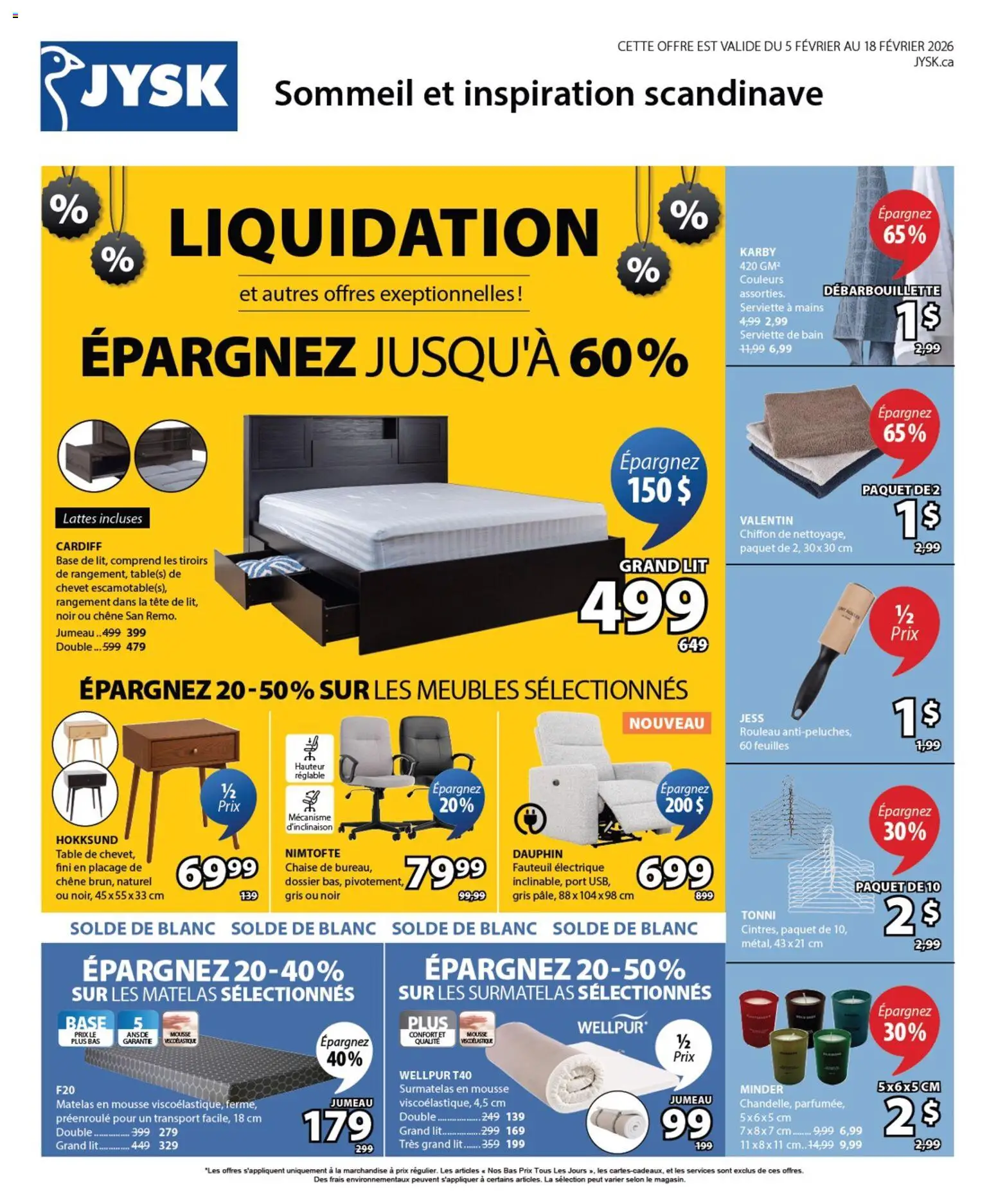 Preview of leaflet Circulaire from shop JYSK is valid from Feb 05, 2026