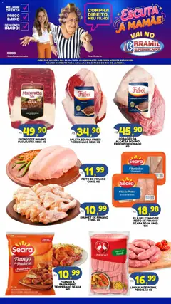 Pré-Visualização do folheto "Bramil Supermercados ofertas do Dia" da loja Bramil Supermercados válido a partir de 22/04/2026