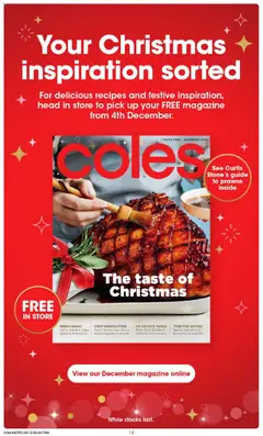 Preview of catalogue Catalogue from shop Coles valid 03/12/2025 | Page: 15