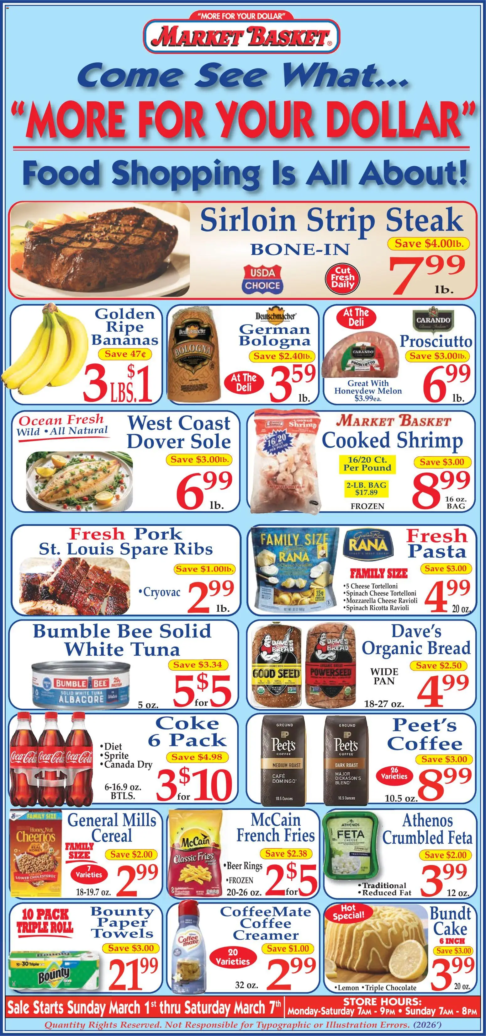 Ad Preview of Market Basket Market Basket Ad from 03/01/2026