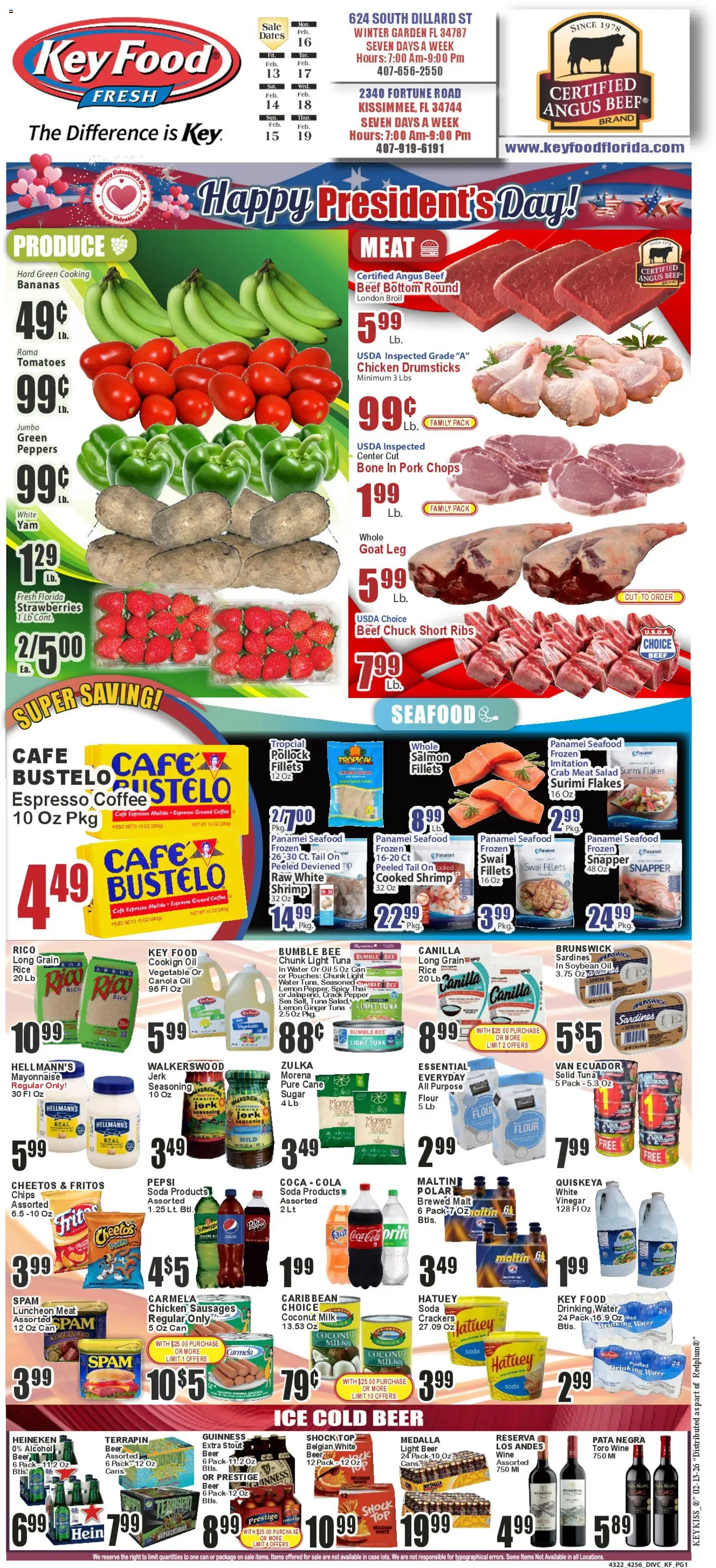 Ad Preview of Key Food Weekly Ad from 02/13/2026