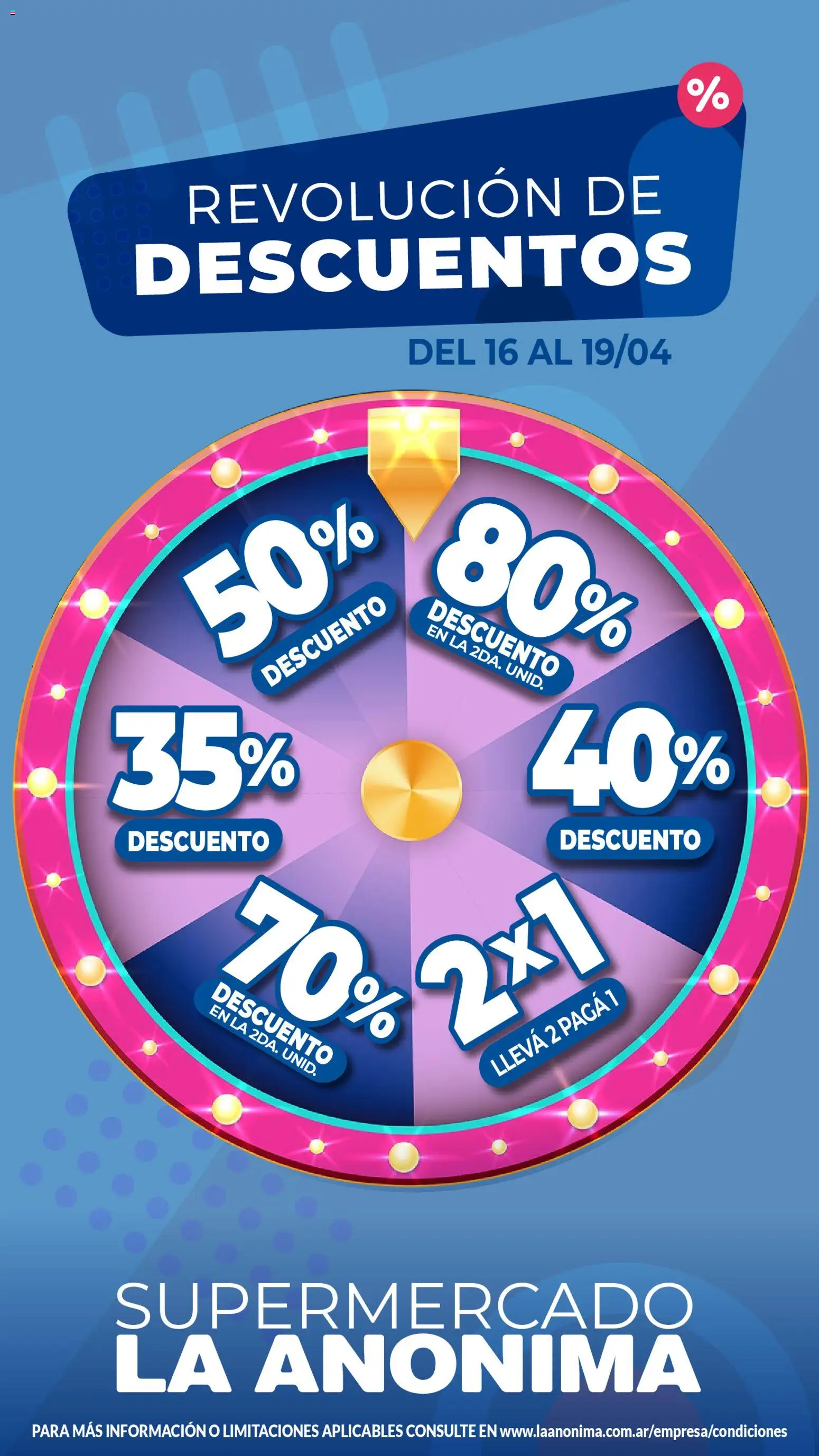 Vista previa del folleto de la tienda La Anonima válido desde el 16/04/2026 