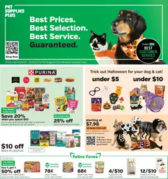 Ad Preview of Pet Supplies Plus Weekly Ad from 09/29/2025