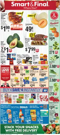 Ad Preview of Smart & Final Weekly Ad from 09/24/2025