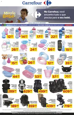 Pré-Visualização do folheto "Ofertas Mundo Bebê" da loja Carrefour válido a partir de 17/10/2025