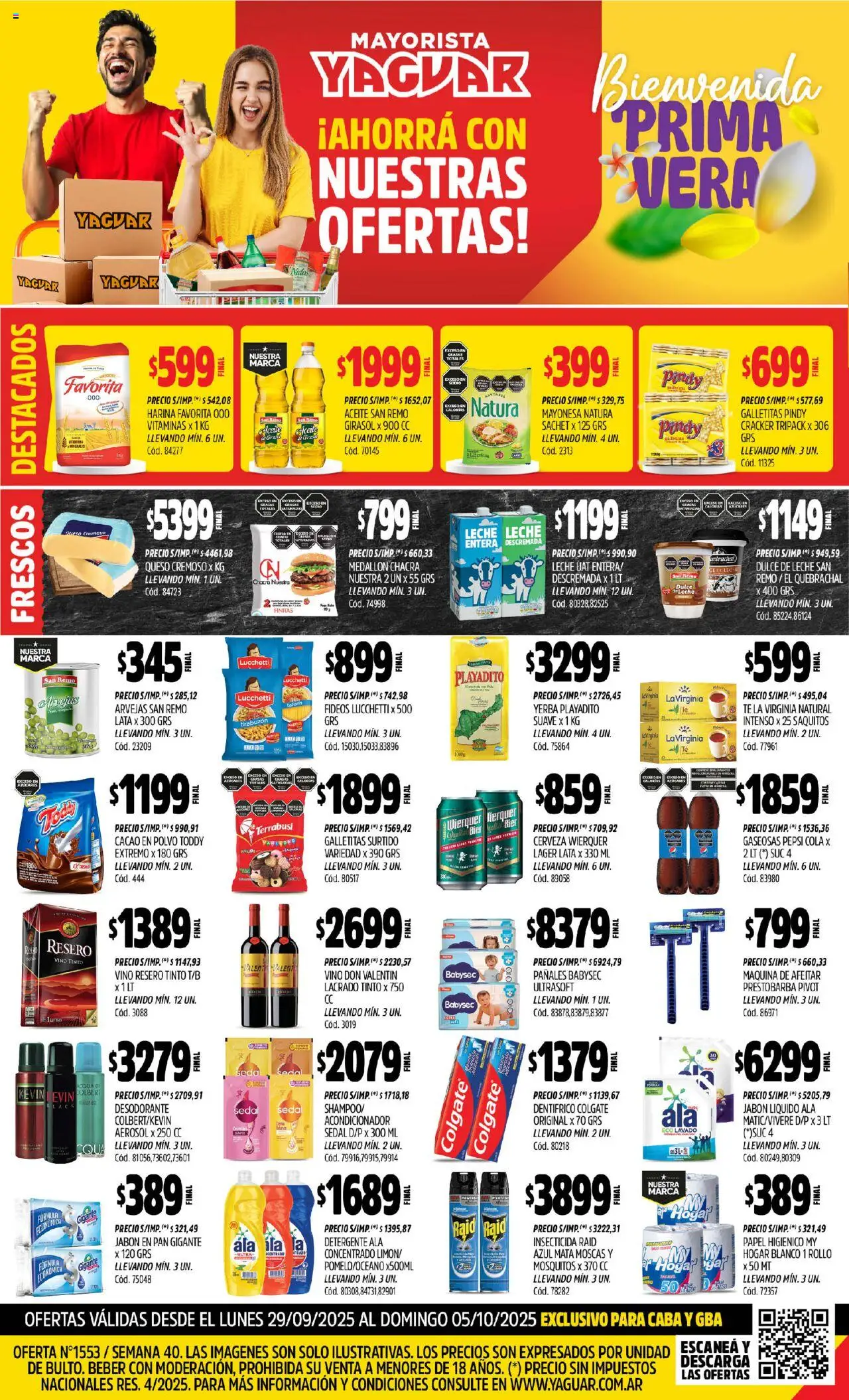 Yaguar Catálogo del 29/09/2025 Online