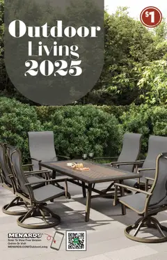 Ad Preview of Menards Outdoor Living Catalogue from 02/19/2025