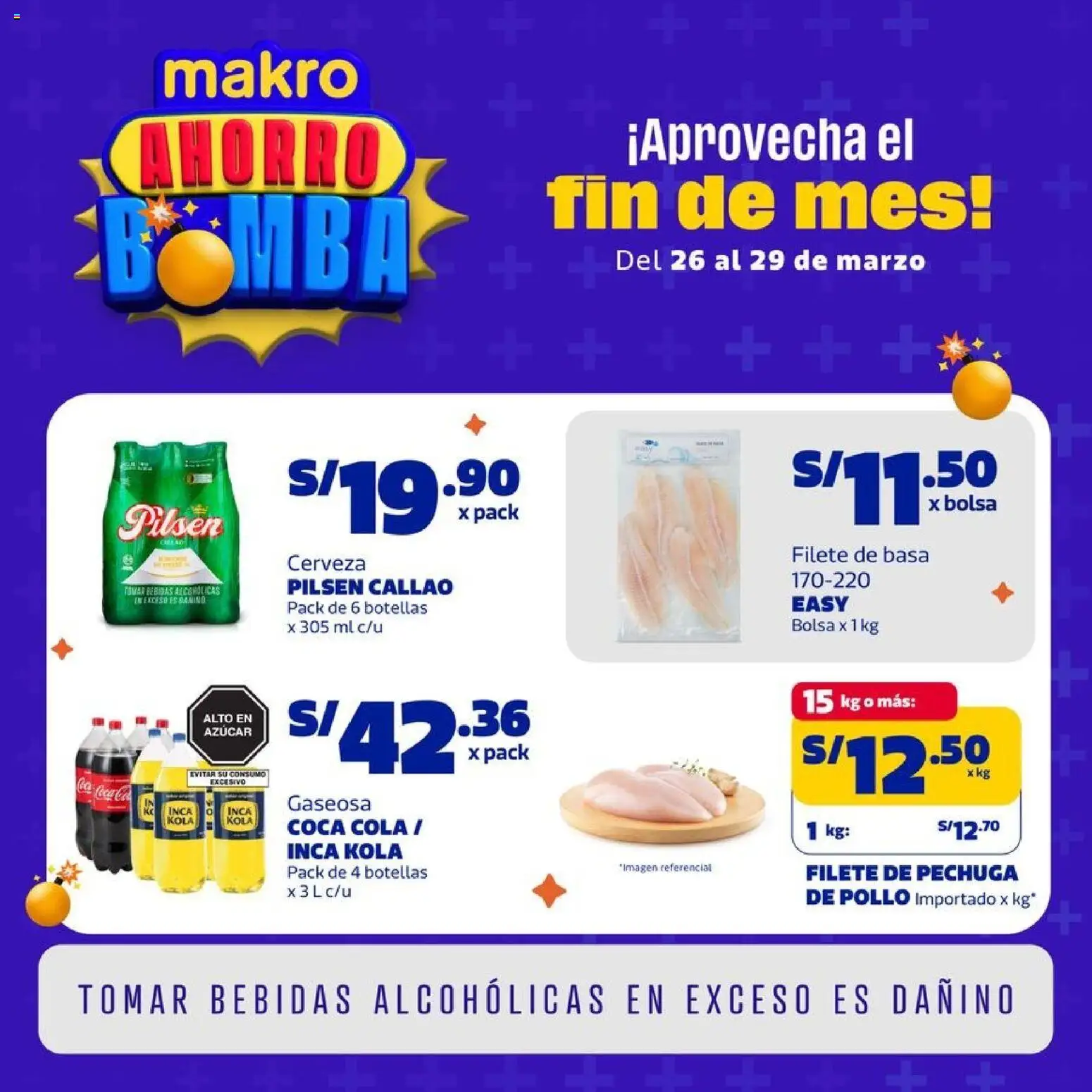 Vista previa de Makro - Volante fin de semana #2 Marzo de la tienda Makro válido desde 26/03/2026