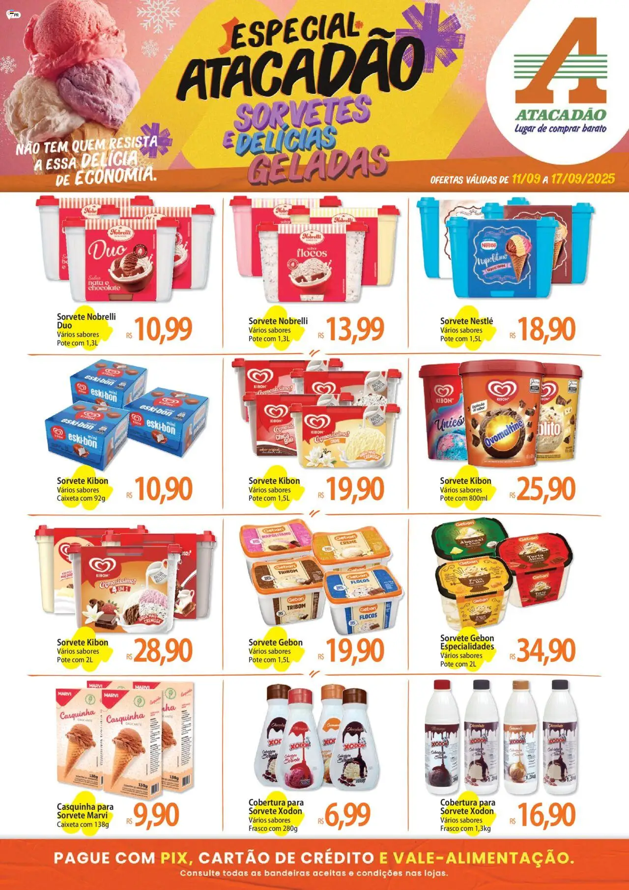 Atacadão folheto "Ofertas - PR" válido a partir de 11/09/2025 - número de página 1