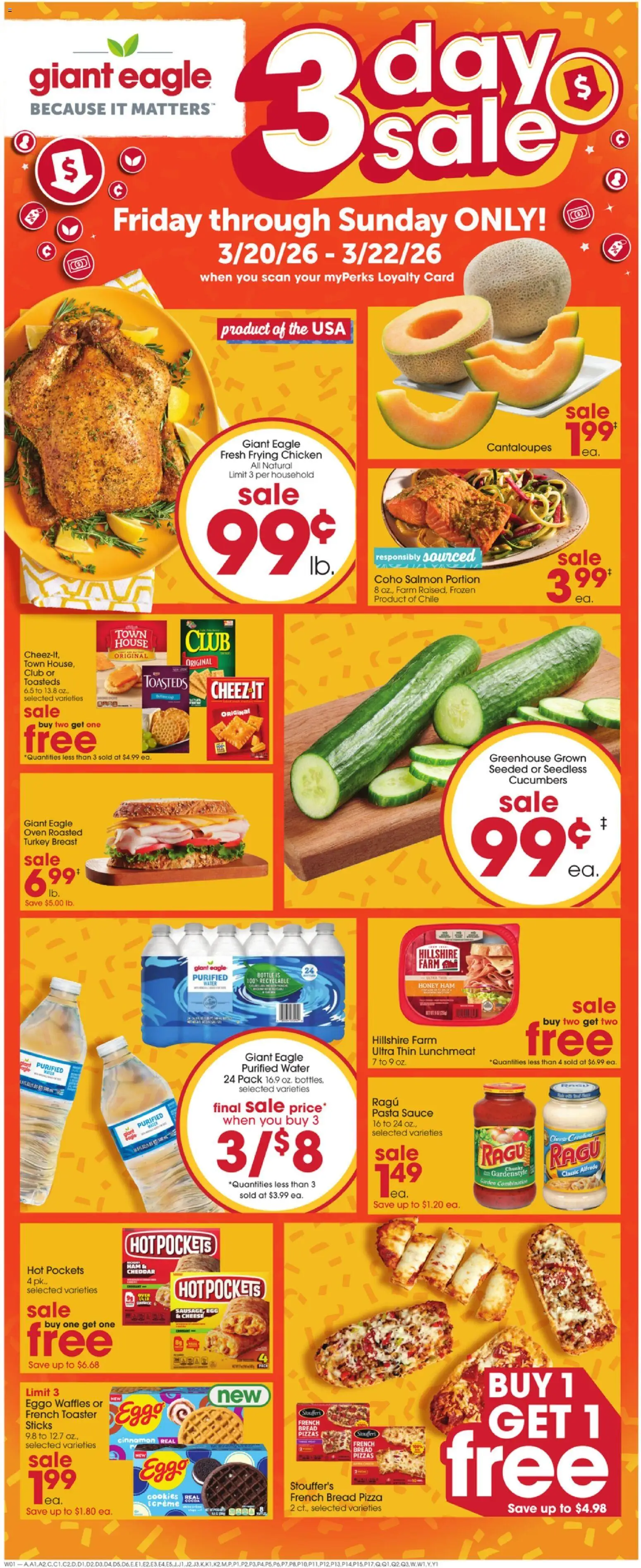 Ad Preview of Giant Eagle Giant Eagle Weekly Ad from 03/19/2026