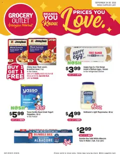 Ad Preview of Grocery Outlet Weekly Ad from 09/24/2025