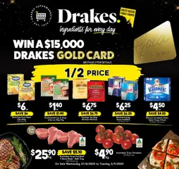 Preview of catalogue Catalogue SA from shop Drakes valid 27/08/2025
