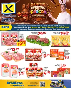Pré-Visualização do folheto "X Supermercados - Ofertas da semana" da loja X Supermercados válido a partir de 25/03/2026