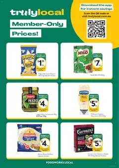 Preview of catalogue Truly Local from shop Foodworks valid 29/10/2025