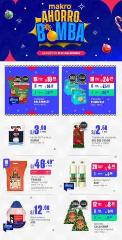 Vista previa de Volante FDS #2 Diciembre de la tienda Makro válido desde 12/12/2025
