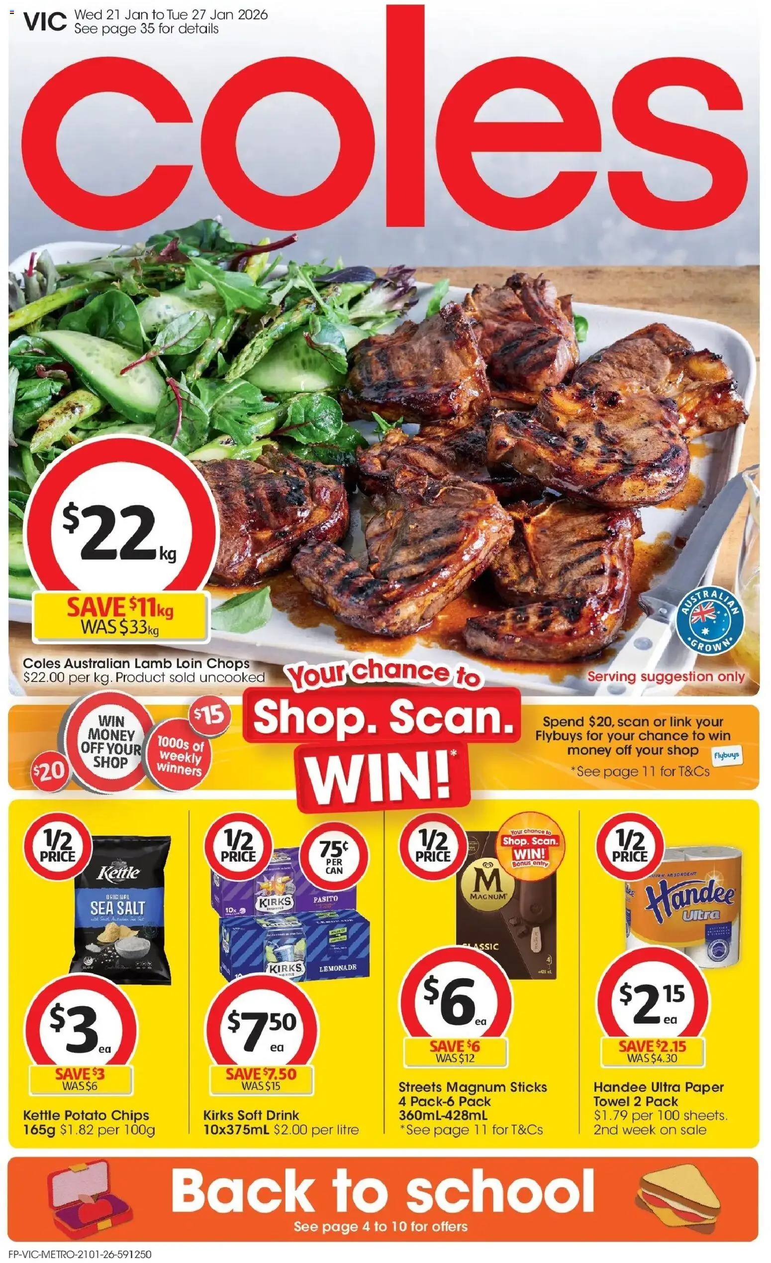 Preview of catalogue Catalogue VIC from shop Coles valid 11/02/2026