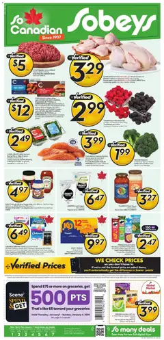 Preview of leaflet Weekly Flyer - NS from shop Sobeys is valid from Jan 01, 2026