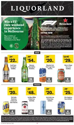 Preview of catalogue Catalogue VIC from shop Liquorland valid 18/02/2026