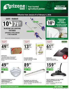 Preview of leaflet Agrizone flyer from shop BMR is valid from Jan 08, 2026