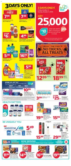 Preview of leaflet Weekly flyer / circulaire from shop Rexall is valid from Oct 03, 2025
