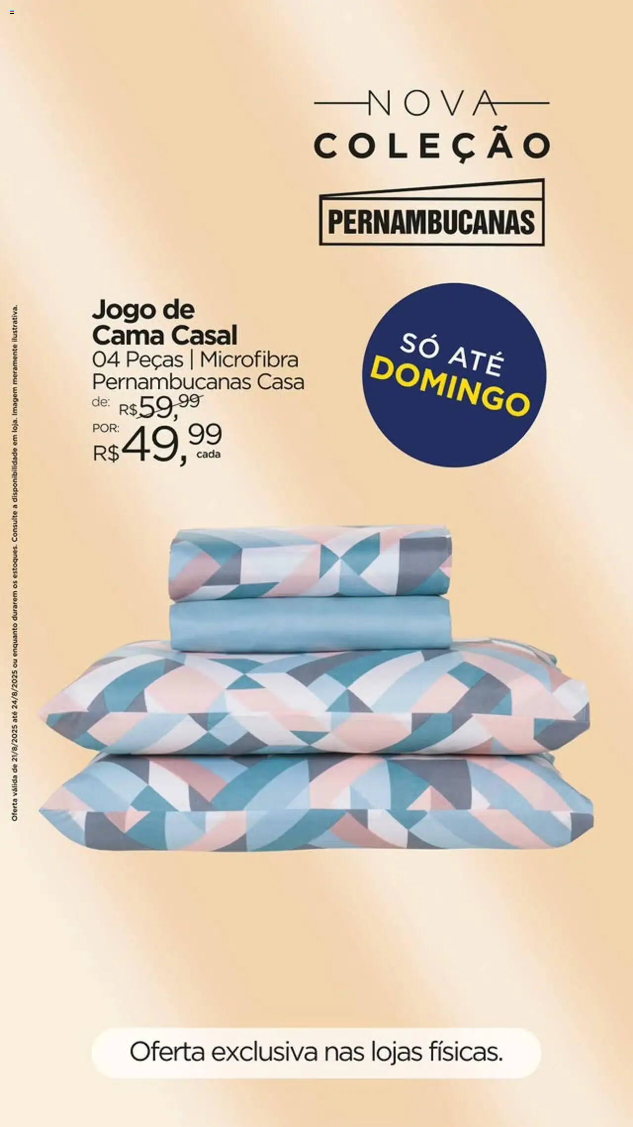 Pernambucanas folheto "Ofertas atuais" válido a partir de 21/08/2025 - número de página 1