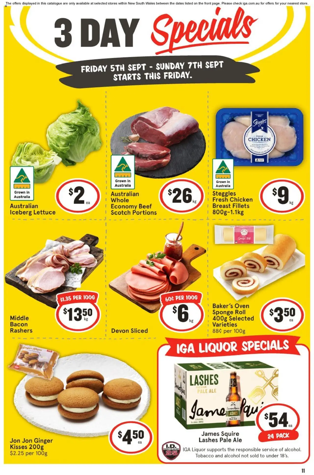 IGA catalogue valid from 05/09/2025 - page 1