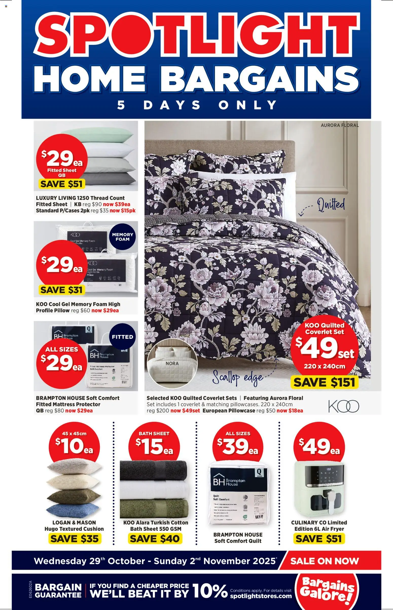 Preview of catalogue Home Bargains Catalogue from shop Spotlight valid 29/10/2025