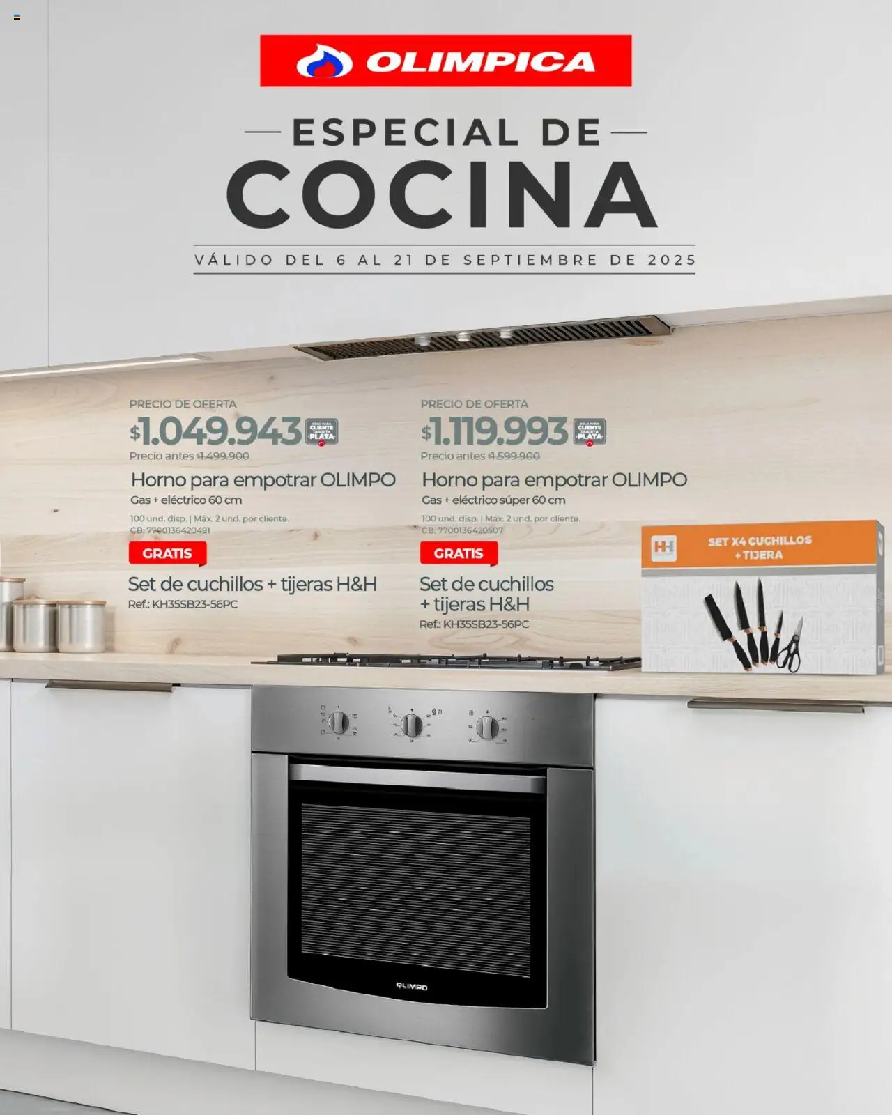 Olímpica Catálogo: 06/09/2025 - 21/09/2025 > Últimas Ofertas pagina numero 1